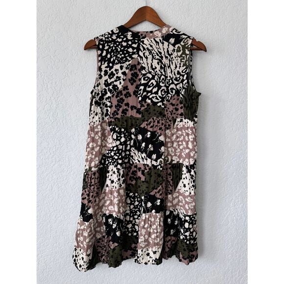 Apricot Multicolor Floral Print Mini Dress Size XS - Picture 6 of 8